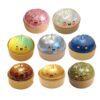 8pc Glitter Dumpling Toy for Stress Relief