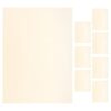 8pcs Blank Award Certificate Paper for Graduation, Paper Inner Sheet