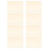 8pcs Blank Award Certificate Paper Graduation Diploma Sheets