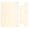 8pcs Blank Award Certificate Paper Sheets for Graduation Use