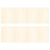 8pcs Blank Certificate Paper for Graduation and Diploma Use, Compact