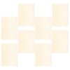 8pcs Blank Certificate Paper Sheets Printable for Graduation Awards