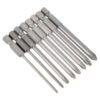 8pcs S2 Alloy Steel Magnetic Screwdriver Bit Set 75mm Precision Head