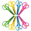 8pcs Safety Scissors for School Crafts Blunt Tip Lightweight DIY
