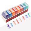 8 Pcs Teacher Stamps for Grading Classroom, Self-Inking Teacher Stamps Set