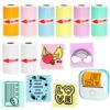 8 Rolls 53x28mm Mini Printer Paper for M02/T02, Sticker Paper for Study