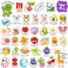 900PCS Punny Teacher Stickers for Students, Incentives Decals