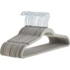 9.06 * 0.2430pcs Plastic Hangers, Suitable for Home Closet Organization