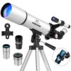 90mm Telescope for Adults High Powered, Magnification 180X