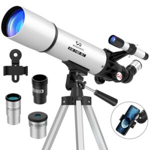 90mm Telescope for Adults High Powered, Magnification 180X