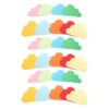 90 Pieces Cloud Cutouts for Classroom Decorations
