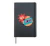 90s Throwback Retro Vintage Nostalgic Mens Womens Hardcover Journal, Black