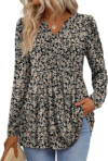 WIHOLL Long Sleeve Fall Shirts