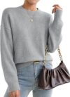 HTKEOAE Women Oversized Sweaters