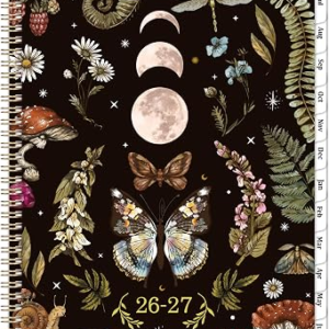Planner 2026-2027 – July 2026 – June 2027 Planner, 8.5″ x 11″ Weekly and Monthly, Calendar 2026-2027 Spiral Bound with 12 Monthly Tabs, Inner Pocket