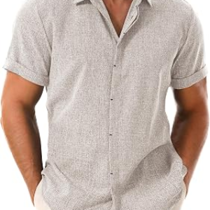 DRAZIVON Linen Shirts