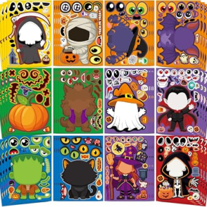 MISS FANTASY Halloween Stickers for Kids Gifts