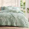 BEDSURE Floral Comforter Set