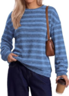 KIRUNDO Waffle Knit Striped Shirt K580