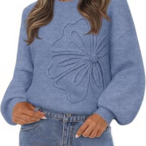 MEROKEETY Womens Sweaters