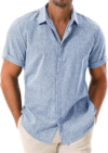 DRAZIVON Casual Beach Shirts