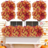 22 Pack Artificial Flowers for Outdoor Indoor Fake Plants(Autumn Mixed)