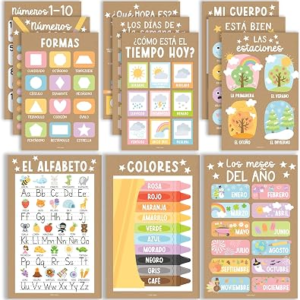 Spanish Posters for Classroom Must Haves, Abecedario Para Niños en Español