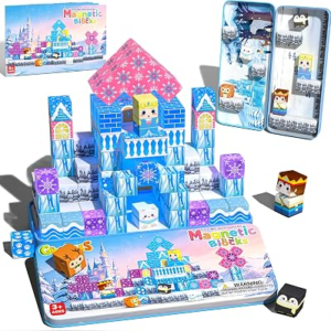 GOODTILES Mini Magnetic Blocks Travel Toys