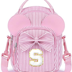 QLOVEA Initial Purse Crossbody Bag