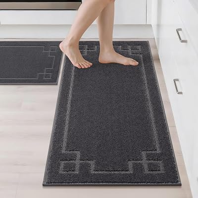 BEQHAUSE Kitchen Rug Sets of 2