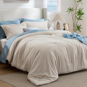 Bedsure Cationic Dyed Comforter Set