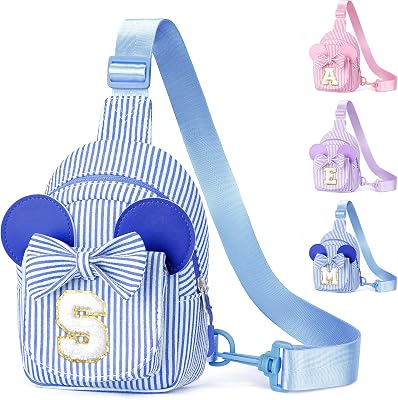 YOOLIFE Personalized Initial Sling Bag