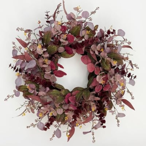 GINZETOP 26 Inch Fall Wreath