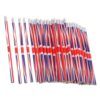 96pcs British Flag Wooden Pencils with Eraser Tops for School Drawing