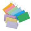 9pcs Ruled Mini Index Cards with Holes and Ring Paper Note Cards