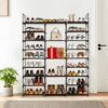 9 Tier Shoe Rack Organizer for Entryway Holds 50-55 Pairs