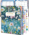 CAGIE 2026 Planner Weekly and Monthly (Jan. 26-Dec. 26), 12 Month Hourly Planner 8.5″x11″, Large Daily Planner with Hourly Timeslot, Monthly Tab, Spiral Binding, Bookmark