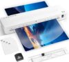 A3 Lamination Machine, 13 Inch Laminating Machine W/hot and Cold Settings, Paper Trimmer, Hole Puncher, 2 Minutes Quick Warm-up, for Posters