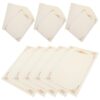 A4 Blank Certificate Paper Floral Border Beige 100 Sheets