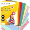 A4 Coloured Paper - 80g A4 Sheets for Inkjet and Laser Printers, Ream Paper for Crafts, DIY and Decoration m-office (500h, Strong Assortment+Cake)