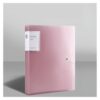 A4 Information Book Folder Transparent Centerfold File folders
