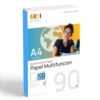 A4 Paper 90 g, Printer Paper for Laser and Inkjet Printers, White Paper for Printing, Writing or Drawing, DIN A4 210 x 297 mm, Paper Package for Office and Home - SIDI (90 g, 100 Sheets)