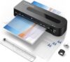 A4 Thermal Laminator Machine with Laminating Pouches, Paper Trimmer and Corner Rounder
