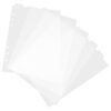 A5 Detachable Notebook Divider PVC Binder Tab Set for Diary Documents