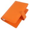 A6 PU Leather Binder Notebook Cover with Pockets for Office Study