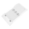 A8 Binder Cover for 3 Ring Round Binder with Snap Closure