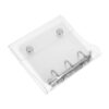 A8 Mini with Cover Snap Button Closure 3 Ring Binder
