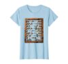 Abacus Planet Orbit Solar System Space Design T-Shirt, Women, Baby Blue, 3X-Large