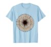 Abacus Starburst Math Teacher Graphic Tee T-Shirt, Men, Baby Blue, X-Large