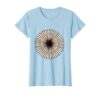 Abacus Starburst Math Teacher Graphic Tee T-Shirt, Women, Baby Blue, Large